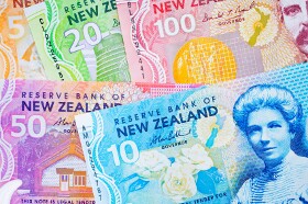 NZ Dollar Rises with Asian Stocks