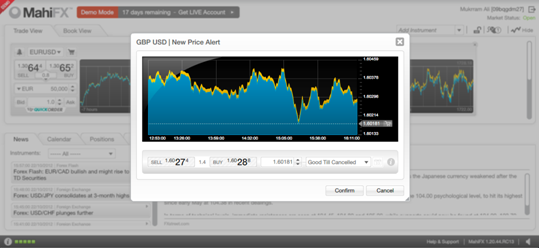 MahiFX Introduces Trading and Price Alerts