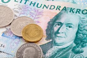 Krona Gains as Sweden’s Economic Growth Beats Expectations