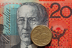 Australian Dollar Falls After PMI Releases