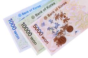 USD/KRW Declines As South Korea Exits Recession in Q3